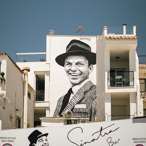 Mural Frank Sinatra